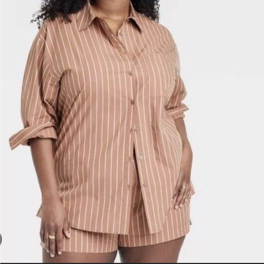 Striped Pink Three-Piece Set - Picture 7 of 7